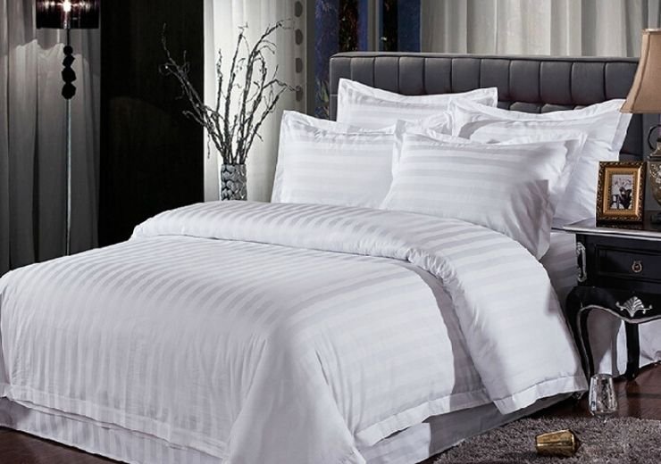 3-3cm-Stripe-Hotel-Bed-Sheets